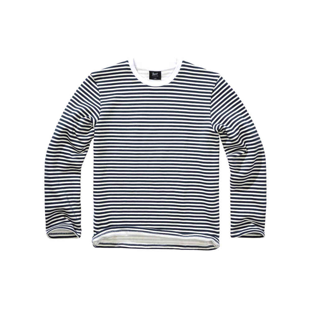 Brandit - Marine Sweat Sweatshirt - Blau/Weiß